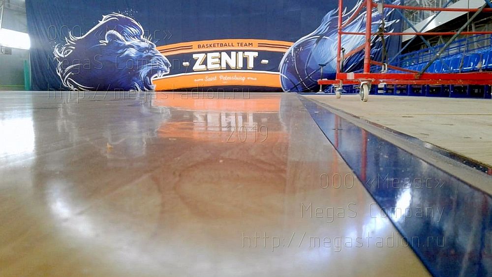Баскетбольный клуб "Зенит" планирует использовать эту площадку в качестве тренировочной.