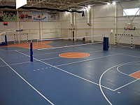 рулонные искусственные покрытия для спортивных залов
